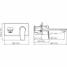 Смеситель для раковины WASSERKRAFT WIESE 8430
